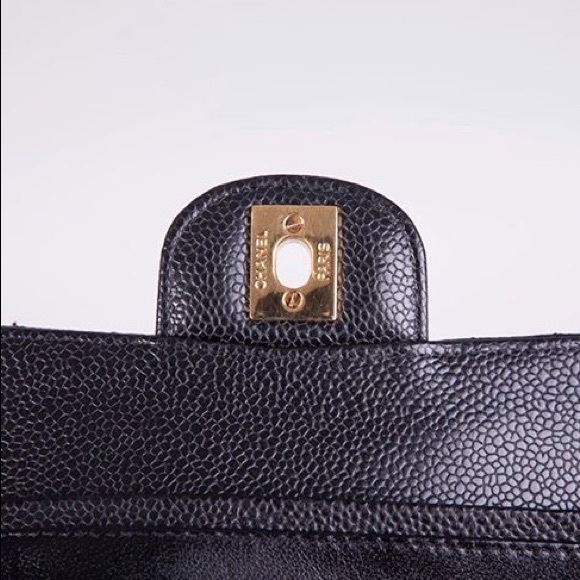 [SOLD] Chanel Small Classic Double Flap Bag Caviar - Picture 5 of 8
